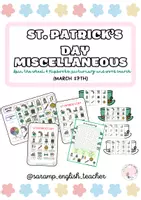 Vista previa - Manualidades / Dibujos para colorear - ST PATRICKS MISCELLANEOUS (MARCH 17TH) - Portada