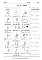 Vorschau - Arbeitsblätter - DaZ Bildwörter und Lesetexte - Seite 1