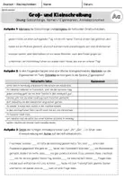 Vorschau - Arbeitsblätter - Groß- und Kleinschreibung Übungen - Seite 3
