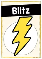 Vorschau - Bildkarten - Feuer Wasser Blitz – Bildkarten für den Sportunterricht (Grundschule, Bewegungsspiel, Aufwärmspiel) - Seite 3