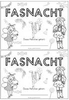 Vorschau - Arbeitsblätter - Faschingsheftchen - 3 Versionen (Fasching, Karneval, Fasnacht) / Verschiedene Deutsch- & Matheaufgaben - Seite 3