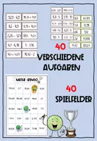 Vorschau - Spiele - Mathe Bingo Dezimalzahlen (Spiel, Übung) - Deckblatt