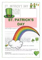 Vorschau - Arbeitsblätter - St Patricks Day kreative Vertretungsstunde - Deckblatt