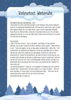 Vorschau - Anderer Materialtyp - Tiere im Winter (Vorlesereihe und Lesetexte) - Seite 3