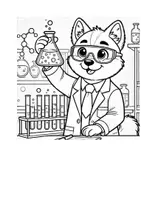 Vorschau - Mal- und Bastelvorlagen - Ausmalbilder, Thema: Chemie (5 & 6 Klasse) - Seite 2