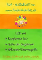 Vorschau - Anderer Materialtyp - LIED Löwenzahn (Toll, toll, toll!) - FRÜHLING FRÜHLINGSLIED NATUR - Deckblatt