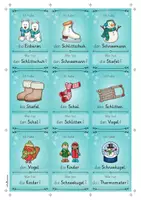Vorschau - Spiele - Ich habe... Wer hat...? Winter I Lesespiel - Seite 3