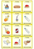 Vorschau - Spiele - Walk & Talk Karten - Let's have lunch (Sprechanlasskarten) - Seite 3