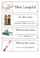 Vorschau - Bildkarten - Lesepilot - Lesestrategietraining - Seite 1