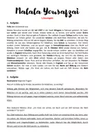 Vorschau - Arbeitsblätter - Starke Frauen und ihre Geschichte (Malala Yousafzai, Frida Kahlo, Rosa Parks, Greta Thunberg). - Seite 3