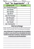 Vorschau - Test - Test im Supermarkt - DaZ/DaF, Deutsch, Sachunterricht (Klasse 1 und 2) - Seite 3
