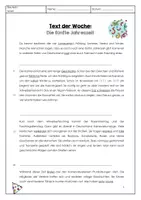 Vorschau - Arbeitsblätter - Text der Woche: Karneval - Seite 1