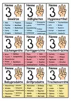 Vorschau - Spiele - Nenne 3 (Give me 5) im Supermarkt - DaZ/DaF, Deutsch (Spiel) - Seite 2