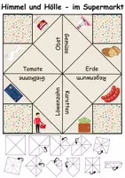 Vorschau - Spiele - Himmel und Hölle im Supermarkt - DaZ/DaF, Deutsch (flaten/basteln) - Seite 2