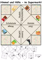 Vorschau - Spiele - Himmel und Hölle im Supermarkt - DaZ/DaF, Deutsch (flaten/basteln) - Seite 3