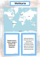 Vorschau - Stationenlernen - Der Dackel – Steckbrief inklusive – Hunderassen Europas – Montessori Lernkarten (Kontinente entdecken) - Seite 2