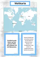 Vorschau - Arbeitsblätter - Der Deutsche Schäferhund – Steckbrief inklusive – Hunderassen Europas – Montessori Lernkarten (Kontinente entdecken) - Seite 2