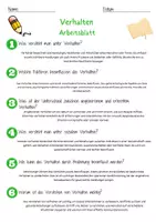 Vorschau - Arbeitsblätter - Verhalten Arbeitsblatt 7. & 8. Klasse Instinkte AB mit Lösungen - Seite 2