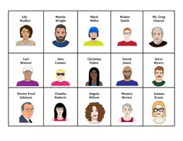 Vorschau - Stationenlernen - Describing People in English: Adjectives Englisch als Fremdsprache - Deckblatt