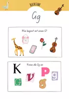 Vorschau - Arbeitsblätter - Buchstabe G Grundschule | Grundschrift - Seite 1