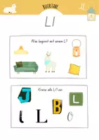 Vorschau - Arbeitsblätter - Buchstabe L Grundschule | Grundschrift - Seite 1