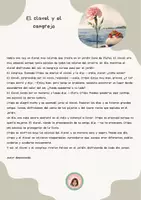 Vista previa - Hojas de trabajo - El clavel y el cangrejo. Cuento trabadas cr y cl - Portada