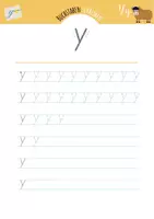 Vorschau - Arbeitsblätter - Buchstabe Y Grundschule | Grundschrift - Seite 2