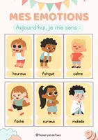 Aperçu - Apprentissages en autonomie - Carte des émotions - Page de couverture