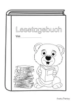Vorschau - Arbeitsblätter - Lesetagebuch - Seite 1
