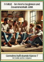 Vorschau - Stundenentwürfe - Familie – Wo Werte beginnen und Zusammenhalt zählt - Deckblatt