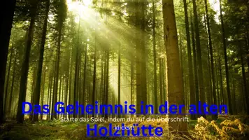 Vorschau - Spiele - Digitales Escape Game: Das Geheimnis in der alten Holzhütte (Ökosystem Wald) - Deckblatt