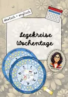 Vorschau - Poster - Legekreis I Die Wochentage (deutsch + englisch) - Deckblatt