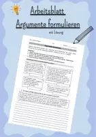 Vorschau - Arbeitsblätter - Materialpaket ABs zur Erörterung/Stellungnahme/Argumentieren - Seite 3