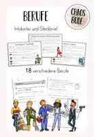 Vorschau - Arbeitsblätter - Berufe - Infokartei und Steckbrief - Deckblatt