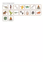 Vorschau - Stationenlernen - Klettmappen: Dinowelt (Farben/visuelle Wahrnehmung/Links-Rechts) - Seite 3