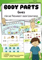 Vorschau - Arbeitsblätter - Body Parts – Materialpaket mit Lernspielen | Klasse 2–3 - Seite 1