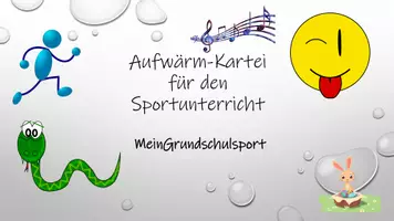 Vorschau - Spiele - Aufwärm-Kartei - Deckblatt