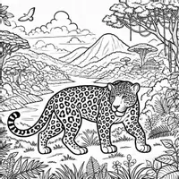 Aperçu - Matériel pour travaux manuels / dessin - Animaux nationaux d’Amérique du Sud - Coloriages (12 modèles à colorier) - Page 3