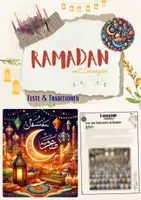 Vorschau - Unterrichtsreihen - Materialpaket: Ramadan - Ein Monat der Spiritualität, Gemeinschaft und des Gebens (5. & 6. & 7. Klasse | Weltkunde | Deutsch | Geschichte | Philosophie | Ethik | Religion) - 4 fertige Unterrichtsstunden mit Lösungen - Seite 1