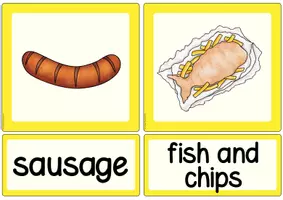 Vorschau - Poster - Bild- und Wortkarten "Let's have lunch" - Seite 3
