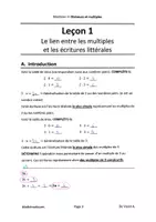 Aperçu - Préparation de séquence / Séquence complète - S2 Belgique - Diviseurs et multiples - Page 3