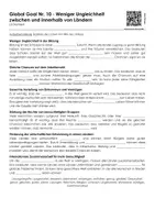Vorschau - Arbeitsblätter - Global Goal 10: Weniger Ungleichheit (kleines Materialpaket) - Seite 1