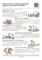 Vorschau - Arbeitsblätter - Global Goal 10: Weniger Ungleichheit (kleines Materialpaket) - Seite 2