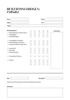 Vorschau - Anderer Materialtyp - Bewertungsbögen (Vorlage, simple) - Seite 2