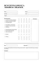 Vorschau - Anderer Materialtyp - Bewertungsbögen (Vorlage, simple) - Seite 3