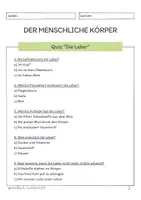 Vorschau - Unterrichtsreihen - Der menschliche Körper - Die Leber - Seite 2