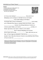Vorschau - Arbeitsblätter - Arbeitsblätter zum Thema "Taunus" (Lückentext, Hörverstehen) + Lösung & MP3 - Deckblatt