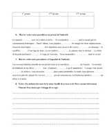 Aperçu - Feuilles d'exercices - EVALUATION EN FRANCAIS CM (4ème PERIODE) - Page 2