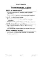 Aperçu - Préparation de séquence / Séquence complète - S2 Belgique - Équations - Page 2