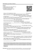 Vorschau - Arbeitsblätter - Arbeitsblätter zum Thema "Teheran" (Lückentext, Hörverstehen) + Lösung & MP3 - Deckblatt